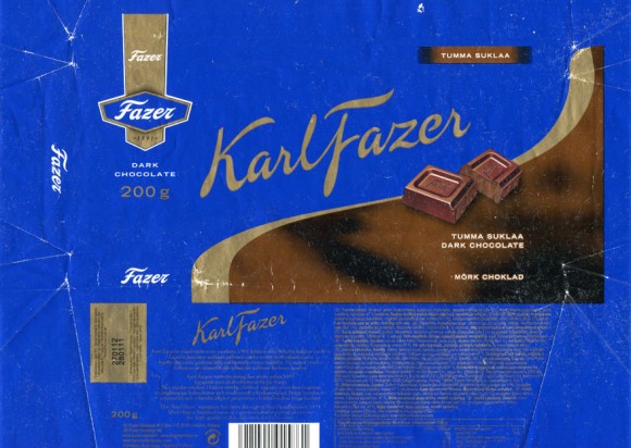 Karl Fazer dark chocolate, 200g, 28.01.2011, Fazer Makeiset, Helsinki, Finland