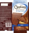 Guylian belgian chocolate, no sugar added, milk chocolate with sweetener, 100g, 28.08.2012, Chocolaterie Guylian N.V., Sint-Niklaas, Belgium