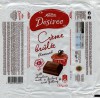 Kalev Desiree, milk chocolate with creme brulee flavoured filling, 125g, 06.11.2014, AS Kalev, Lehmja, Estonia
