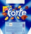 Figaro, Forte, milk chocolate with peanuts, raisins and cookies ,150g, 24.10.2003
Kraft Foods Slovakia, Bratislava, Slovakia