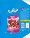 Primola, milk chocolate with forest fruit cream, 100g, 01.03.2007, Supreme chocolat S.R.L, Bucharest, Romania
